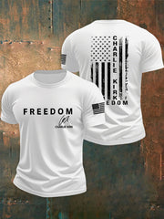 Men's Freedom Is Not Free R.I.P Charlie Kirk Short Sleeve T-shirt