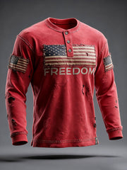 Men's Freedom casual button-up shirt