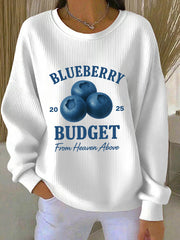 Women's 'Red White & Blueberries' sweatshirt