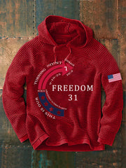 Men's This Is Our God Family Country Freedom 31 Printed Hoodie