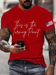 Men's This Is The Turning Point Printed T-shirt