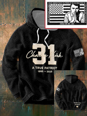 Men's Freedom True Patriot Memorial Printed Hoodie