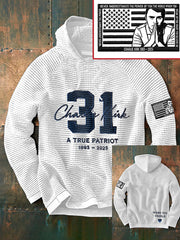 Men's Freedom True Patriot Memorial Printed Hoodie