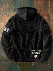 Men's Freedom True Patriot Memorial Printed Hoodie