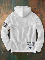 Men's Freedom True Patriot Memorial Printed Hoodie