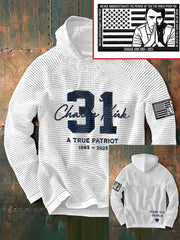 Men's Freedom True Patriot Memorial Printed Hoodie