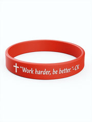 Work Harder Be Better Memorial  Bracelet