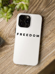 Unisex Freedom iPhone Case