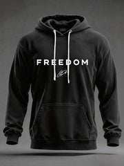 Men's Freedom Patriot Printed Hoodie